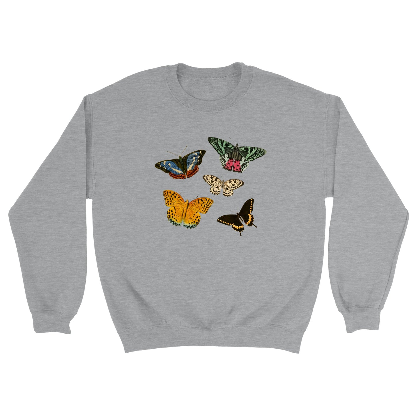 Butterflies Printed Sweatshirt