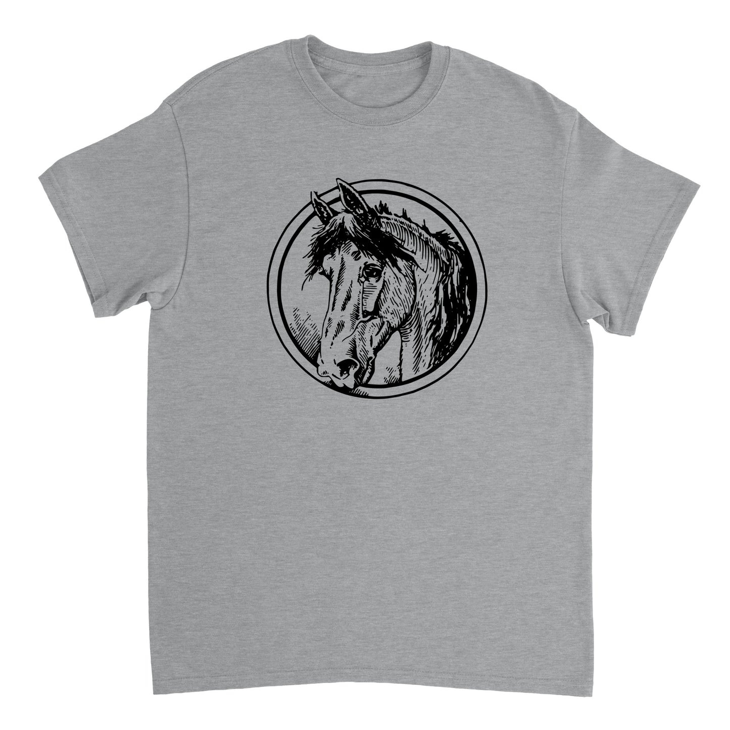 Horse Portrait Heavyweight T-shirt