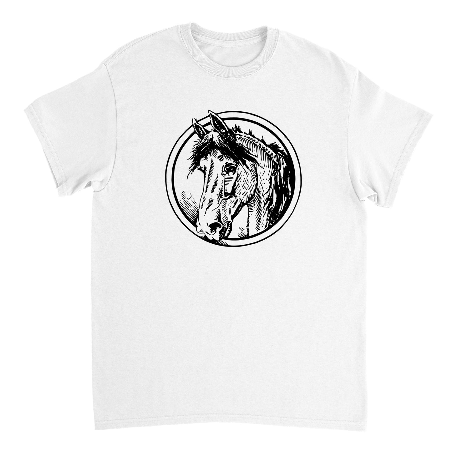 Horse Portrait Heavyweight T-shirt