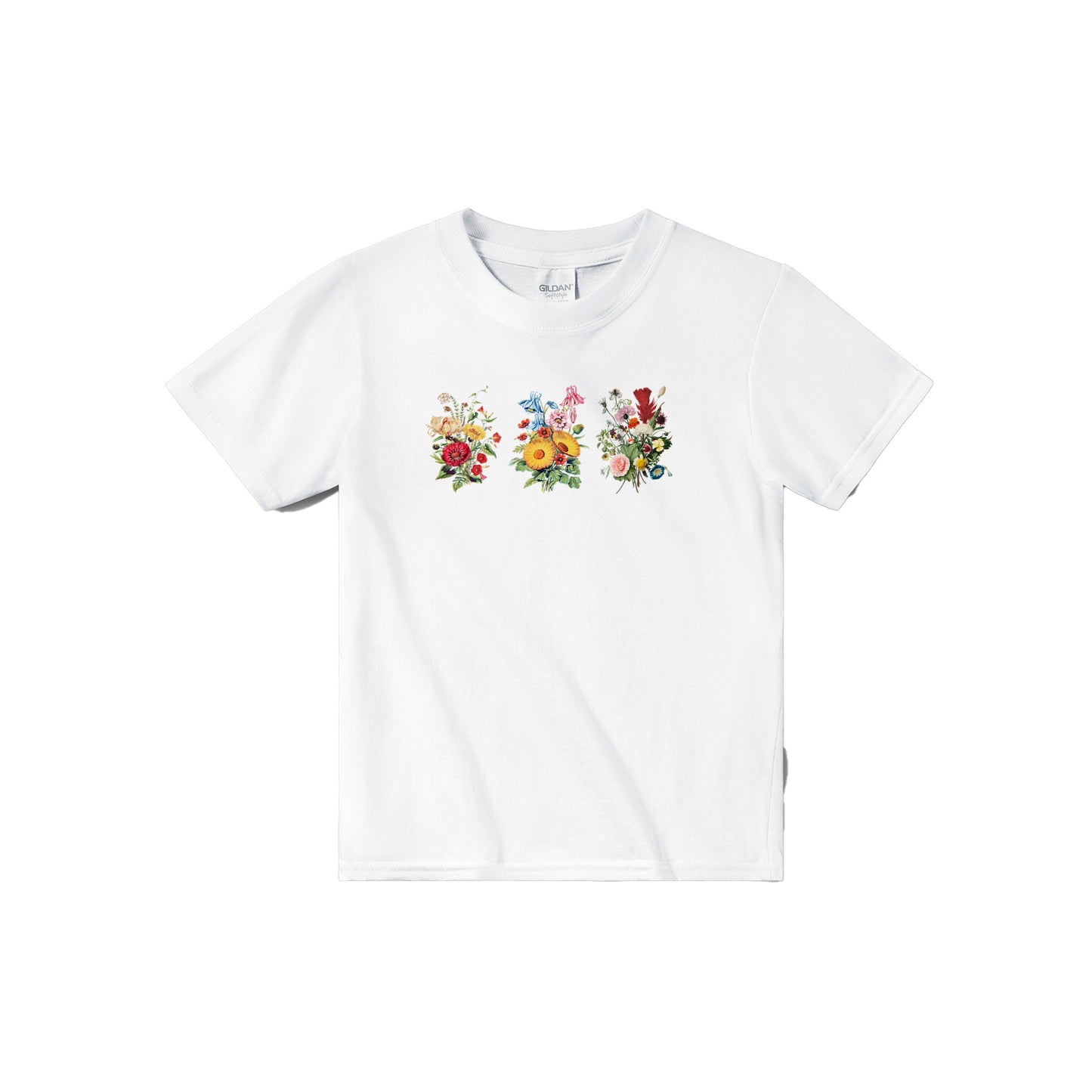 Floral Bouquet Trio Baby Tee