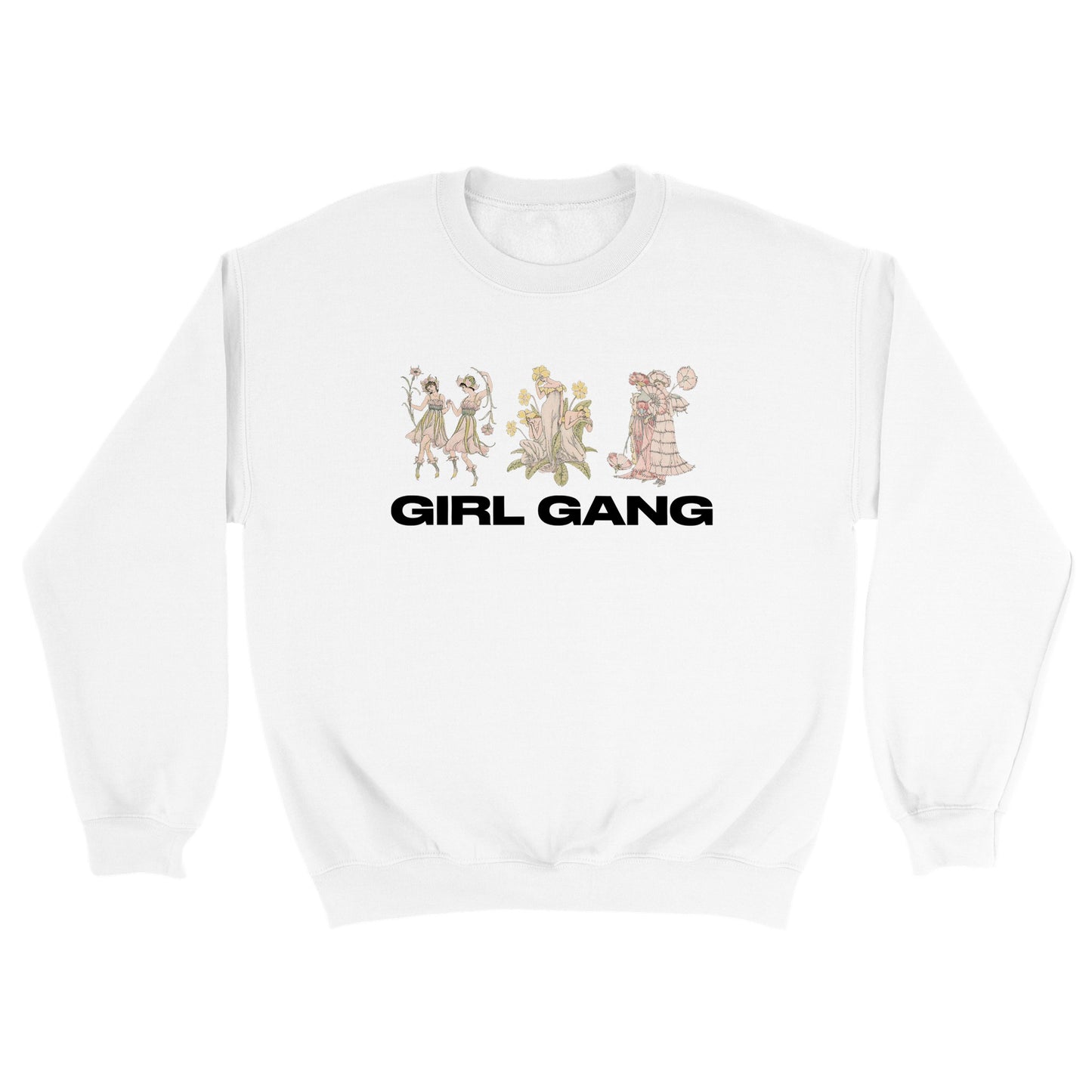 Girl Gang Printed Sweatshirt