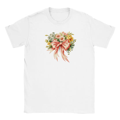 Peach Bow Baby Tee