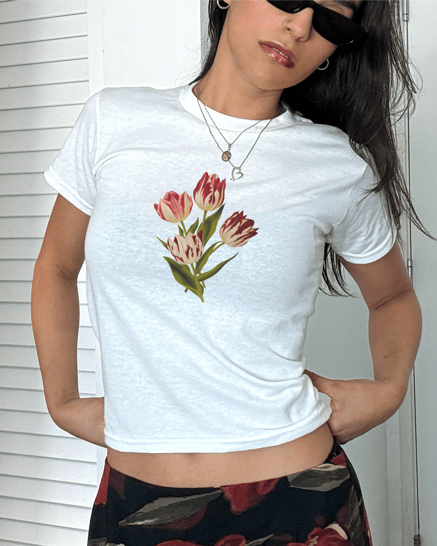 Tulips Baby Tee